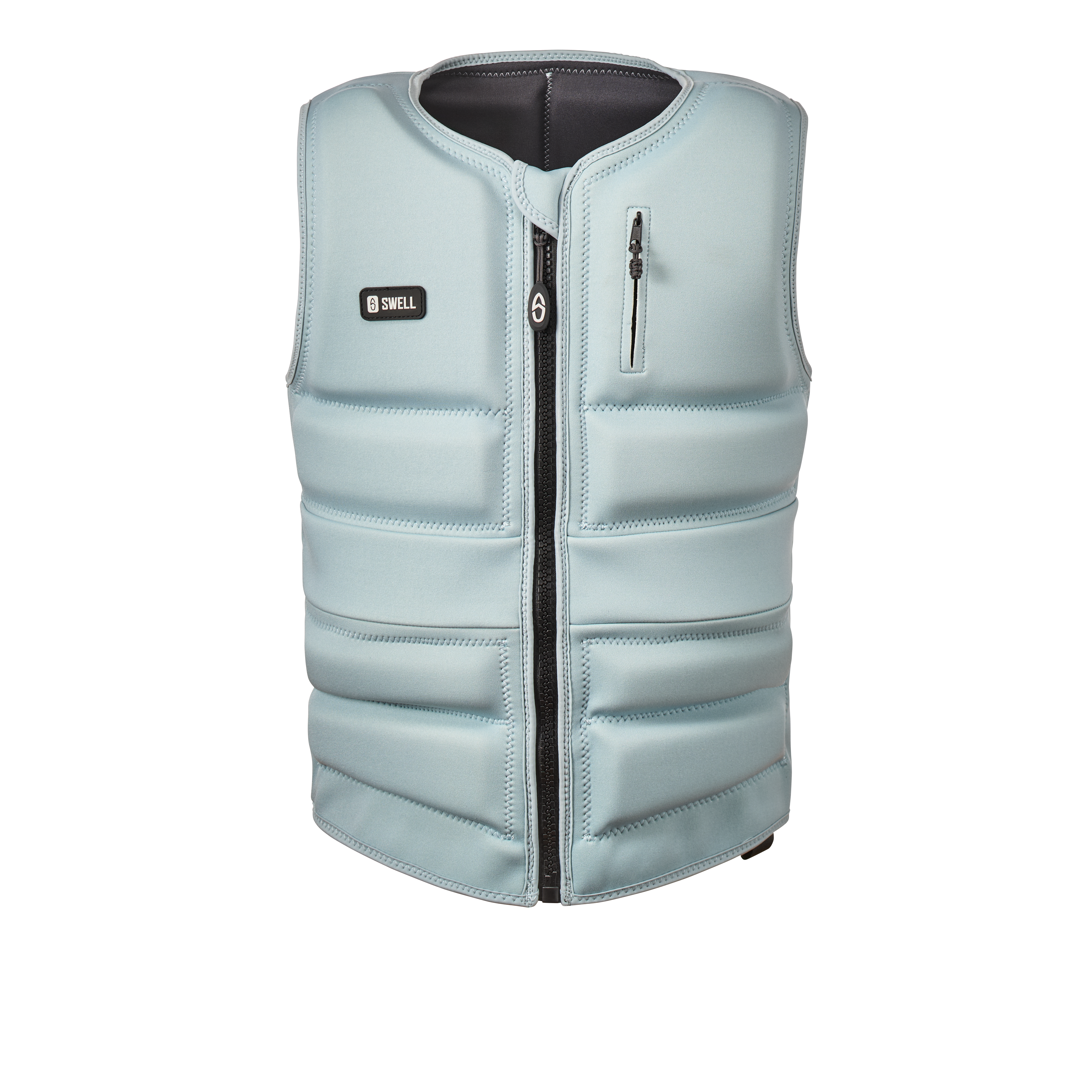 SWELL Wakesurf Vest - Men's Steel - Ultimate Comfort Neoprene Jacket