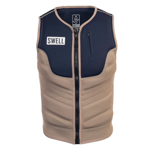 SWELL Pro Comp Vest - Men's Camel - Neoprene Jacket