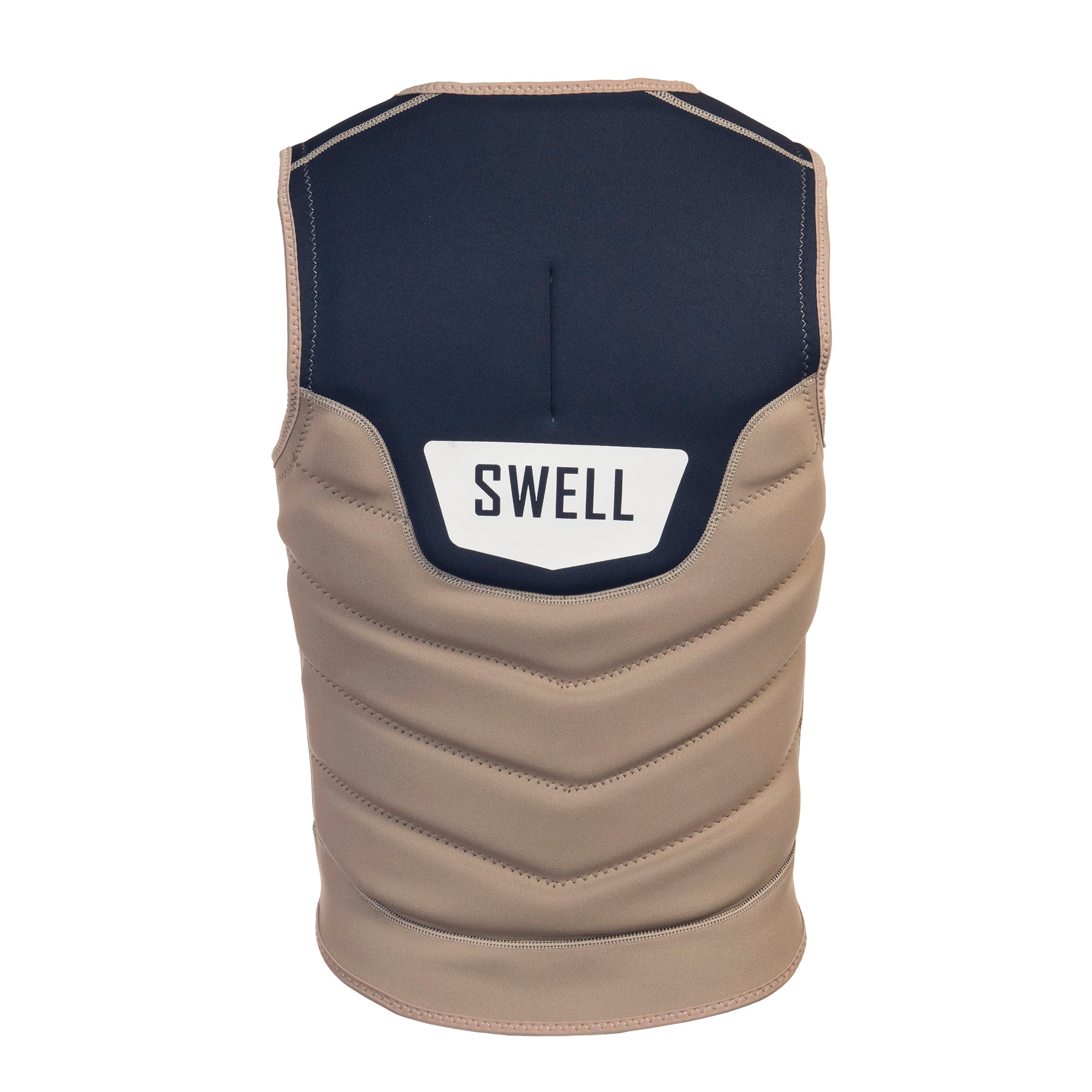 SWELL Comp Vest - Men's Camel -  Neoprene Jacket - SWELL Wakesurf