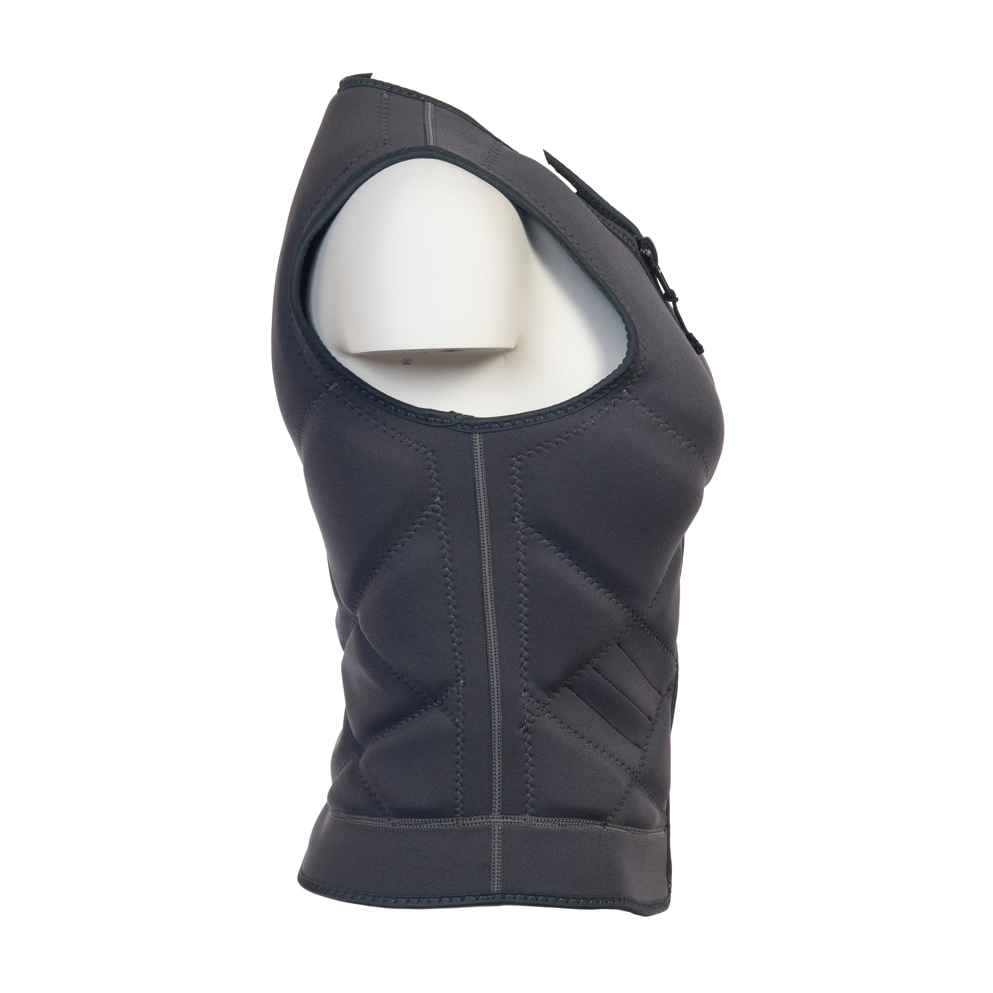 SWELL Comp Vest - Women's Charcoal - Neoprene Jacket - SWELL Wakesurf