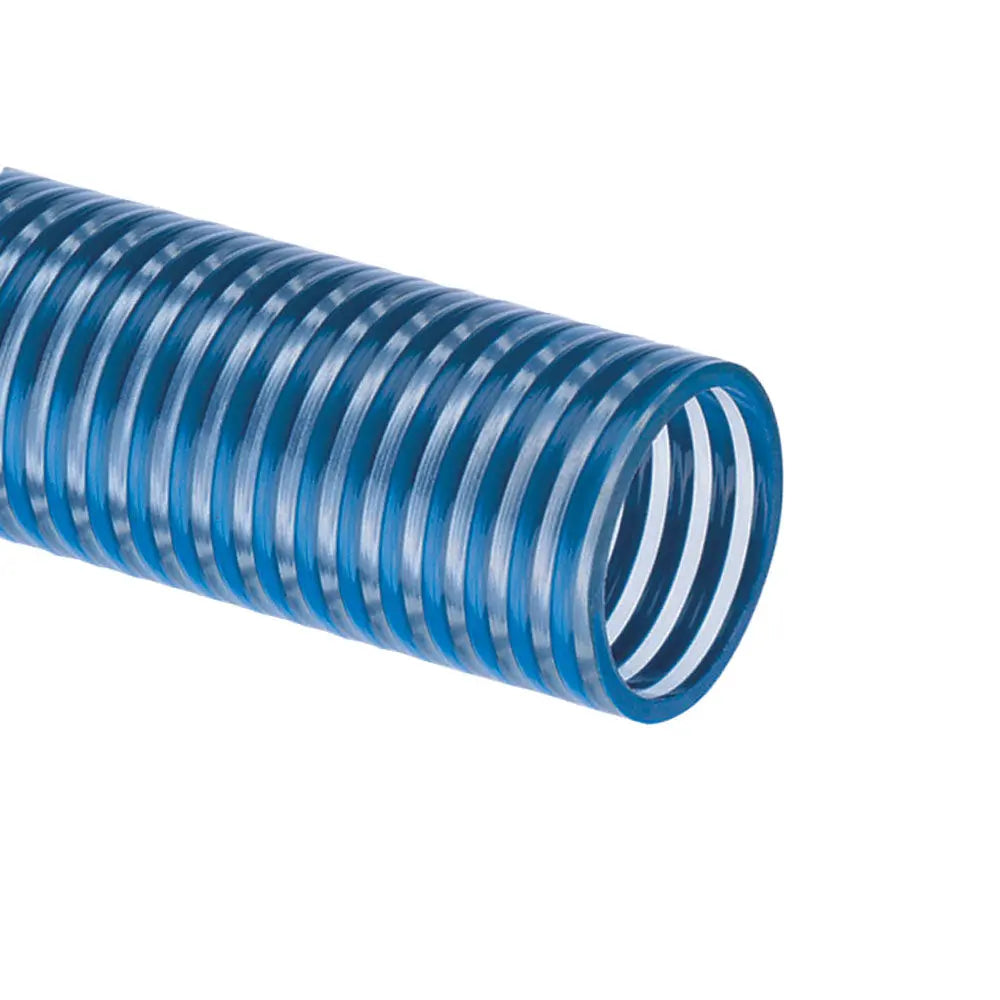 Fatsac Blue/Clear Reinforced KinkProof Tiger Hose 1" Ballast Hose