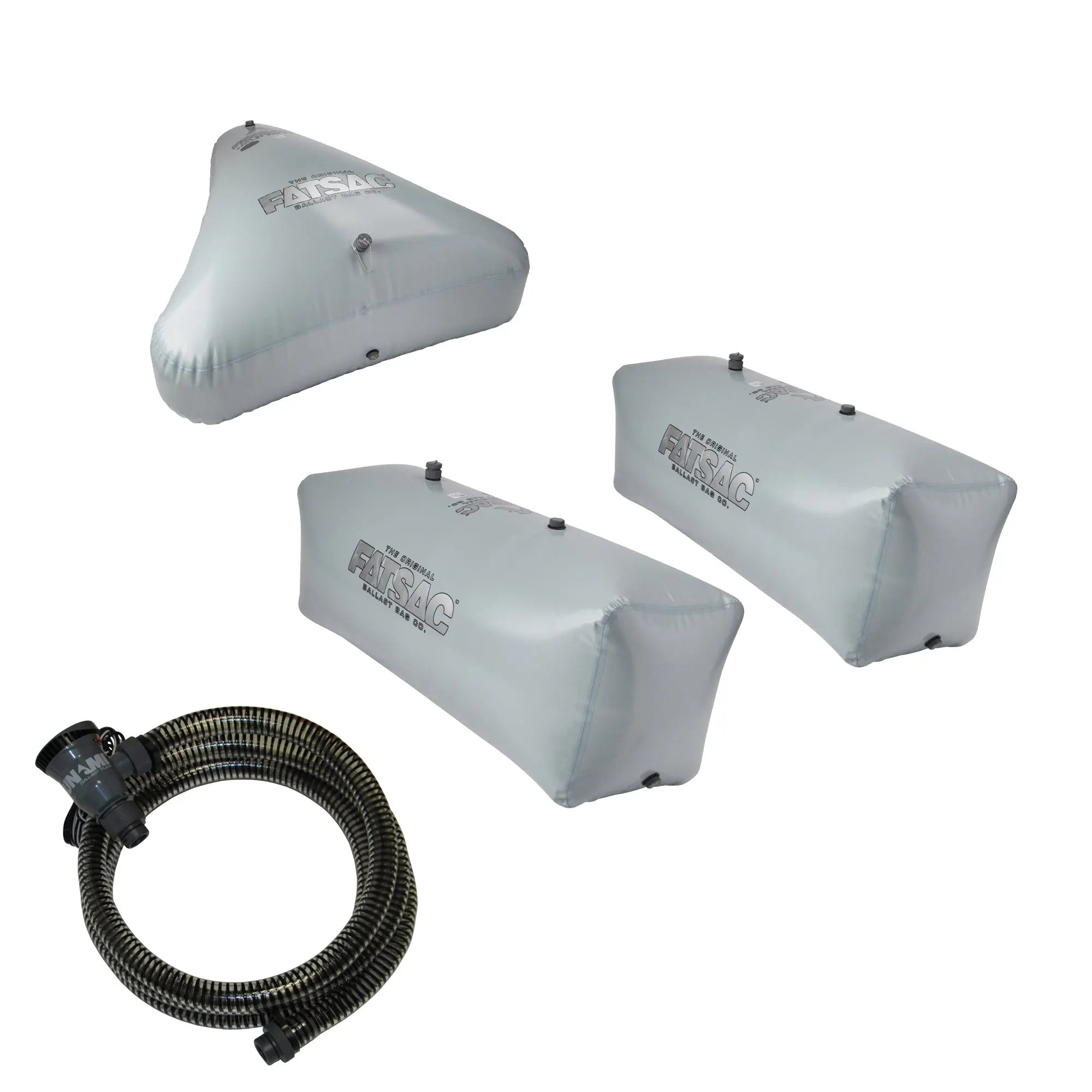 Fatsac - Direct Drive Ballast Bundle - 3 Bag & Pump Kit SWELL Wakesurf