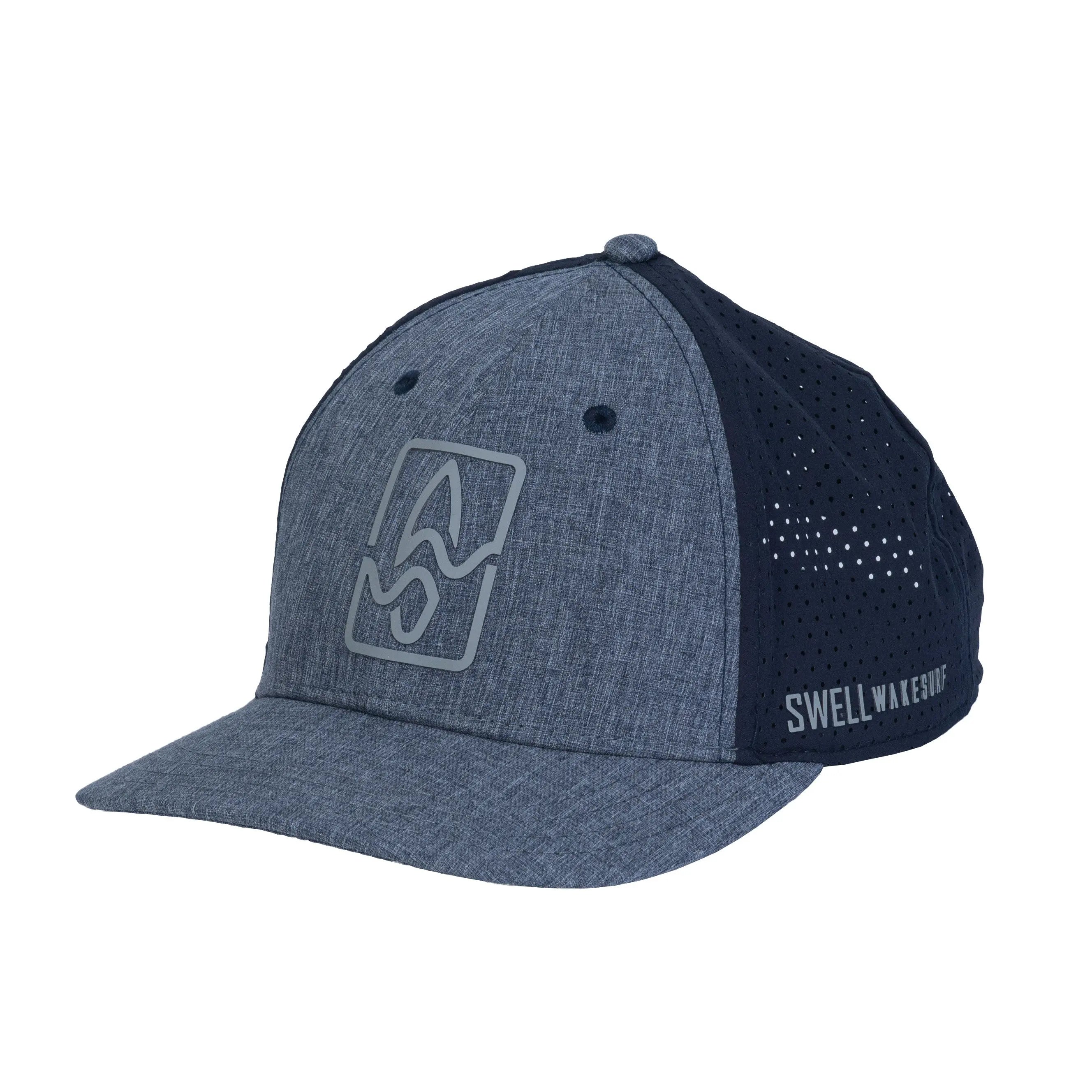 SWELL Wakesurf - 3D Logo Hat - 6 Panel Snapback SWELL Wakesurf