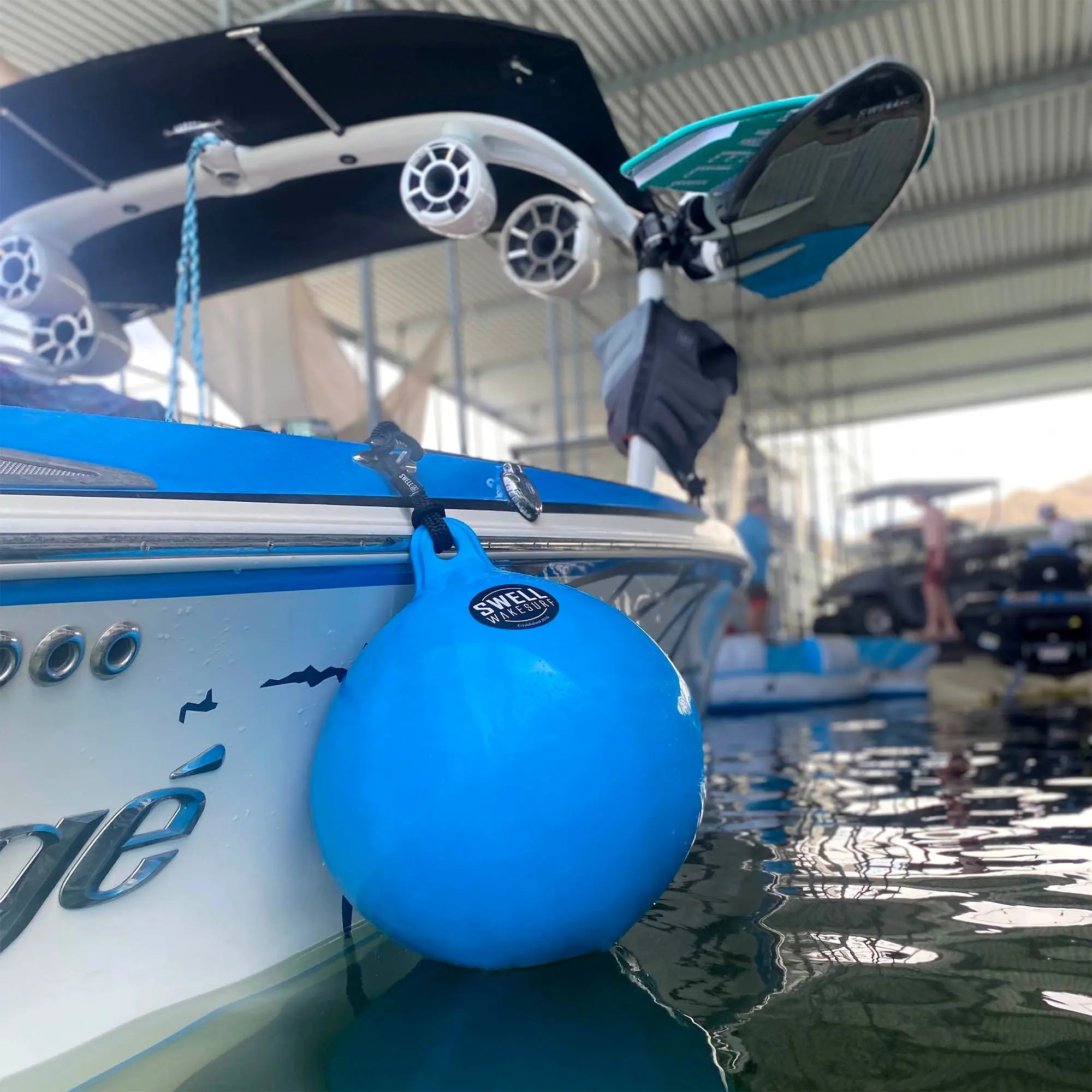 SWELL Wakesurf - Big Buoy Ball Inflatable Bumper Ball - Great For Tie-ups SWELL Wakesurf