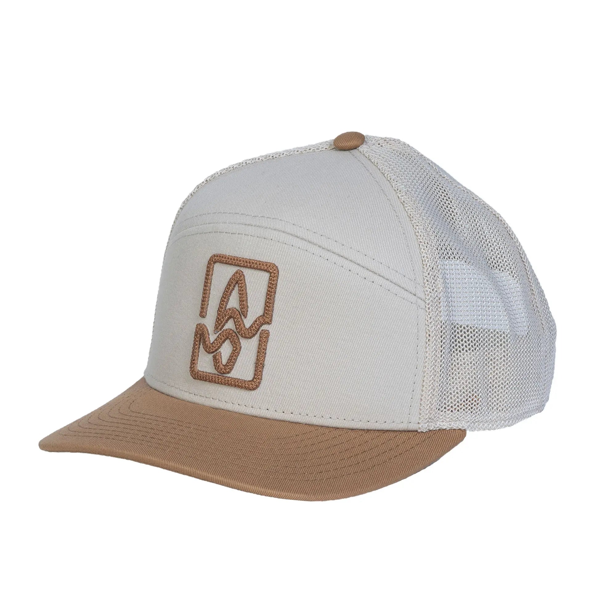 SWELL Wakesurf - Knotted Badge Hat - 6 Panel High Crown Snapback SWELL Wakesurf