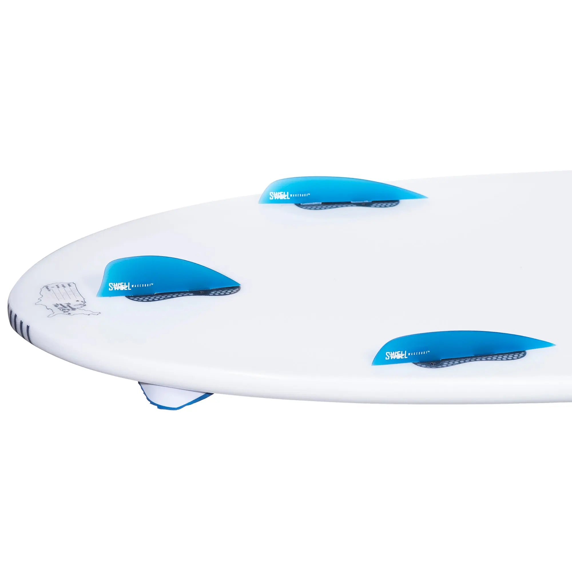 SWELL Wakesurf - Tonka Skim Surfboard - Handmade in The USA - Board ONLY SWELL Wakesurf