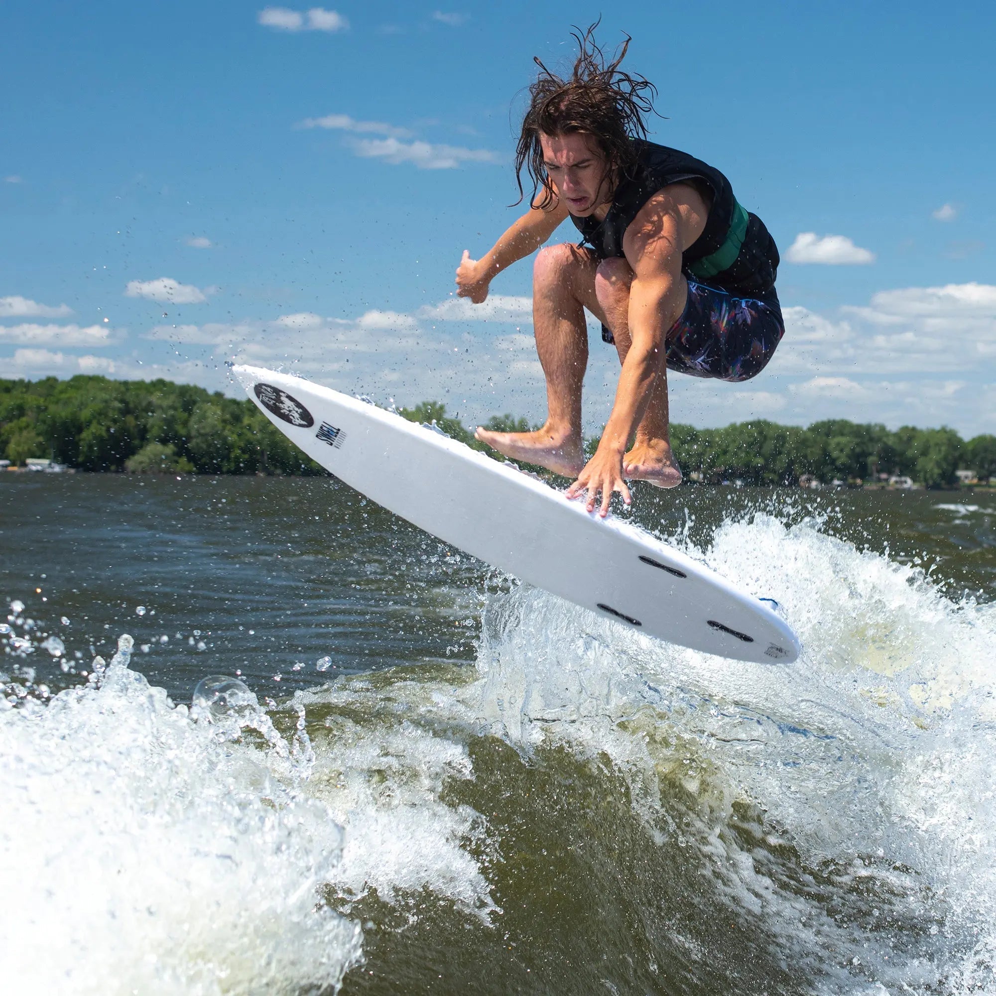 SWELL Wakesurf - Tonka Skim Surfboard - Handmade in The USA - Board ONLY SWELL Wakesurf