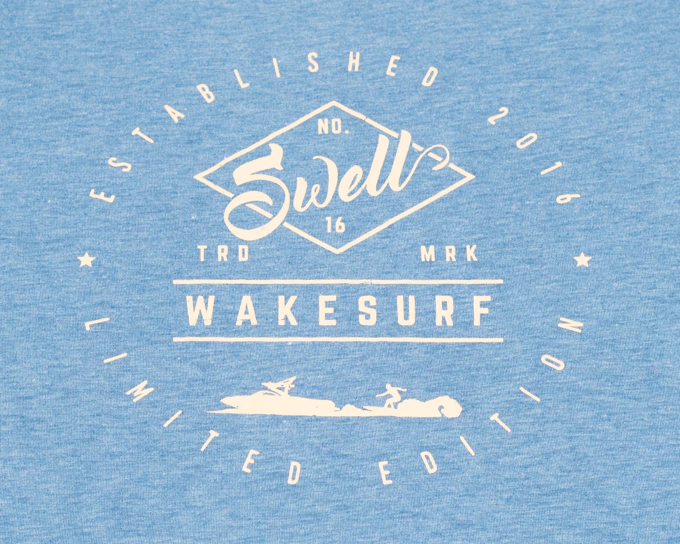 SWELL Wakesurf Classic Shirt - Womens - Tri Blend SWELL Wakesurf