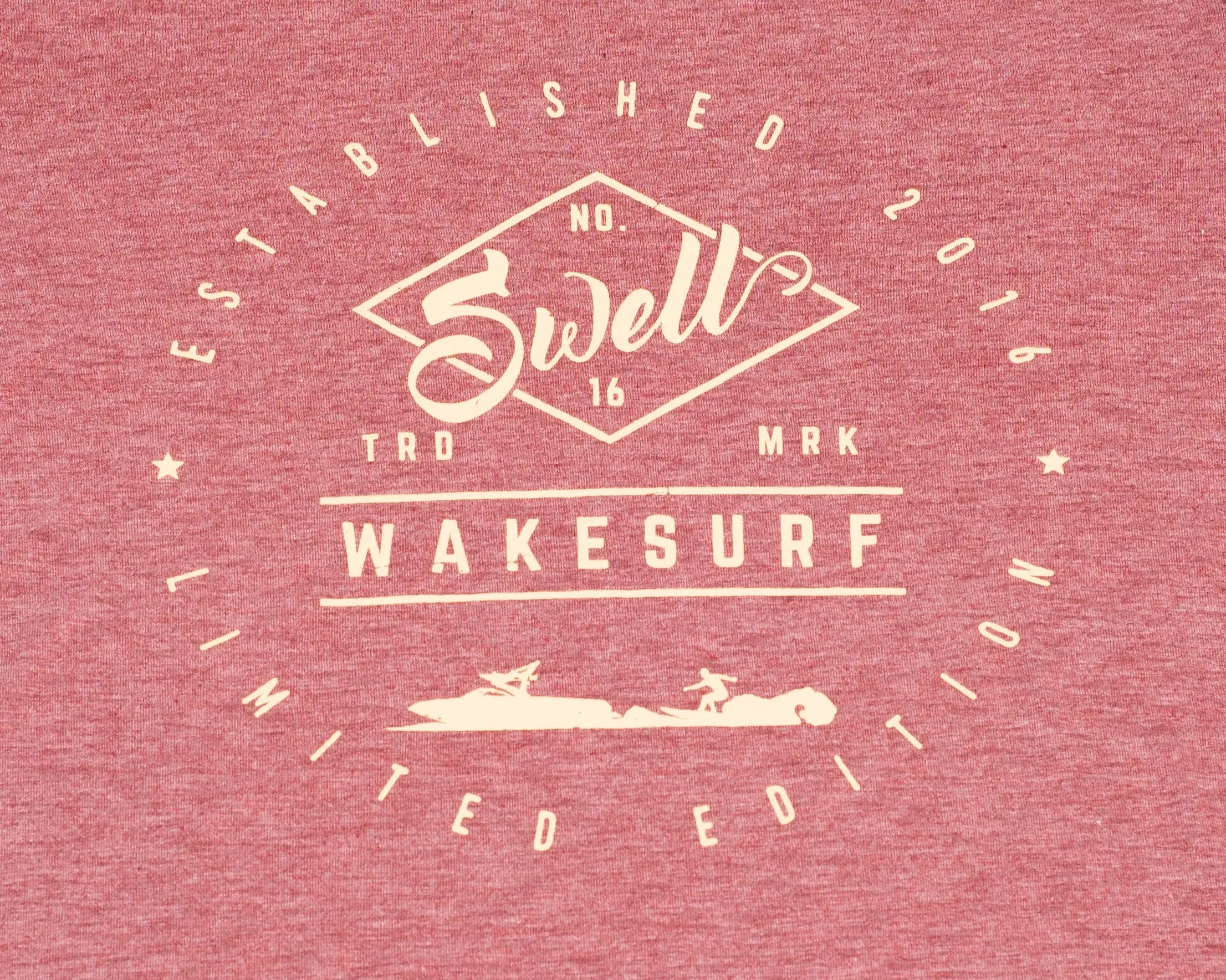 SWELL Wakesurf Classic Shirt - Womens - Tri Blend SWELL Wakesurf