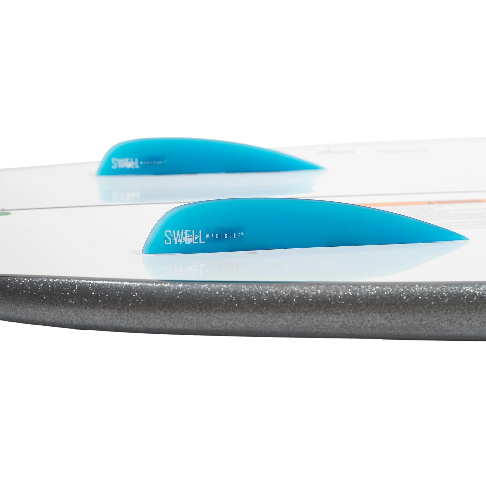 SWELL Wakesurf Fiberglass Fins - Skim Set - 2 Side Fins 1 Center Fin SWELL Wakesurf
