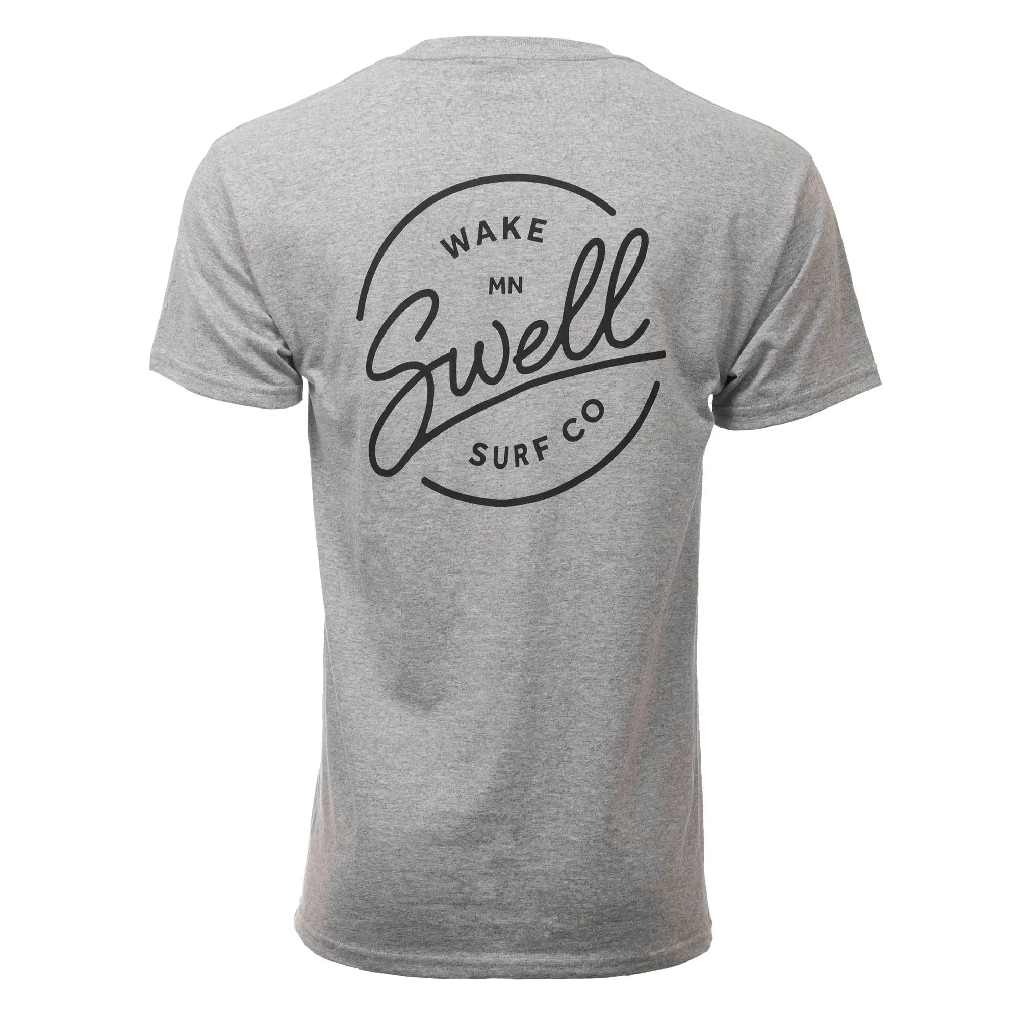 SWELL Wakesurf Logo T Shirt - Cursive SWELL Wakesurf