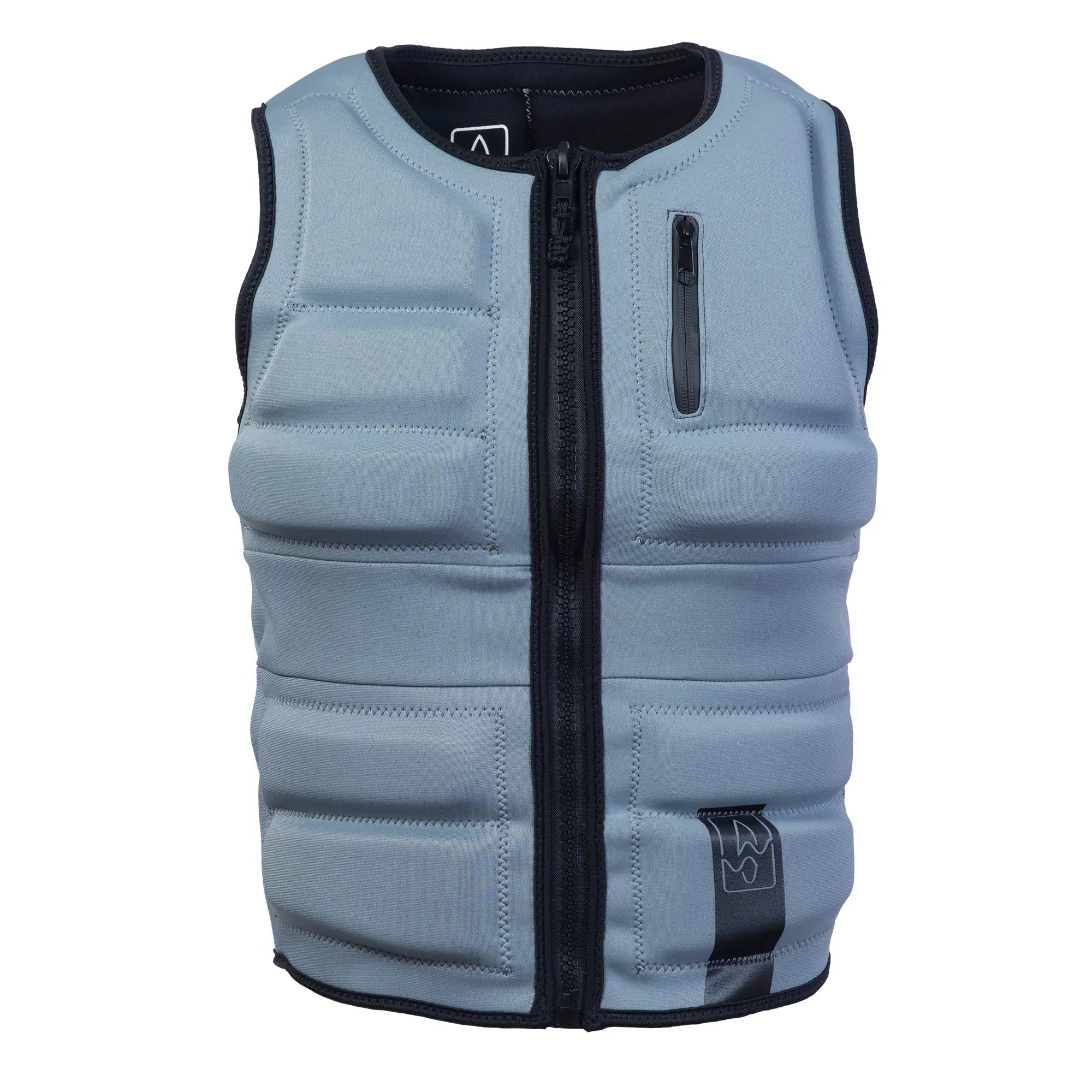 SWELL Wakesurf Vest - Men's Pewter - Ultimate Comfort Neoprene Jacket SWELL Wakesurf