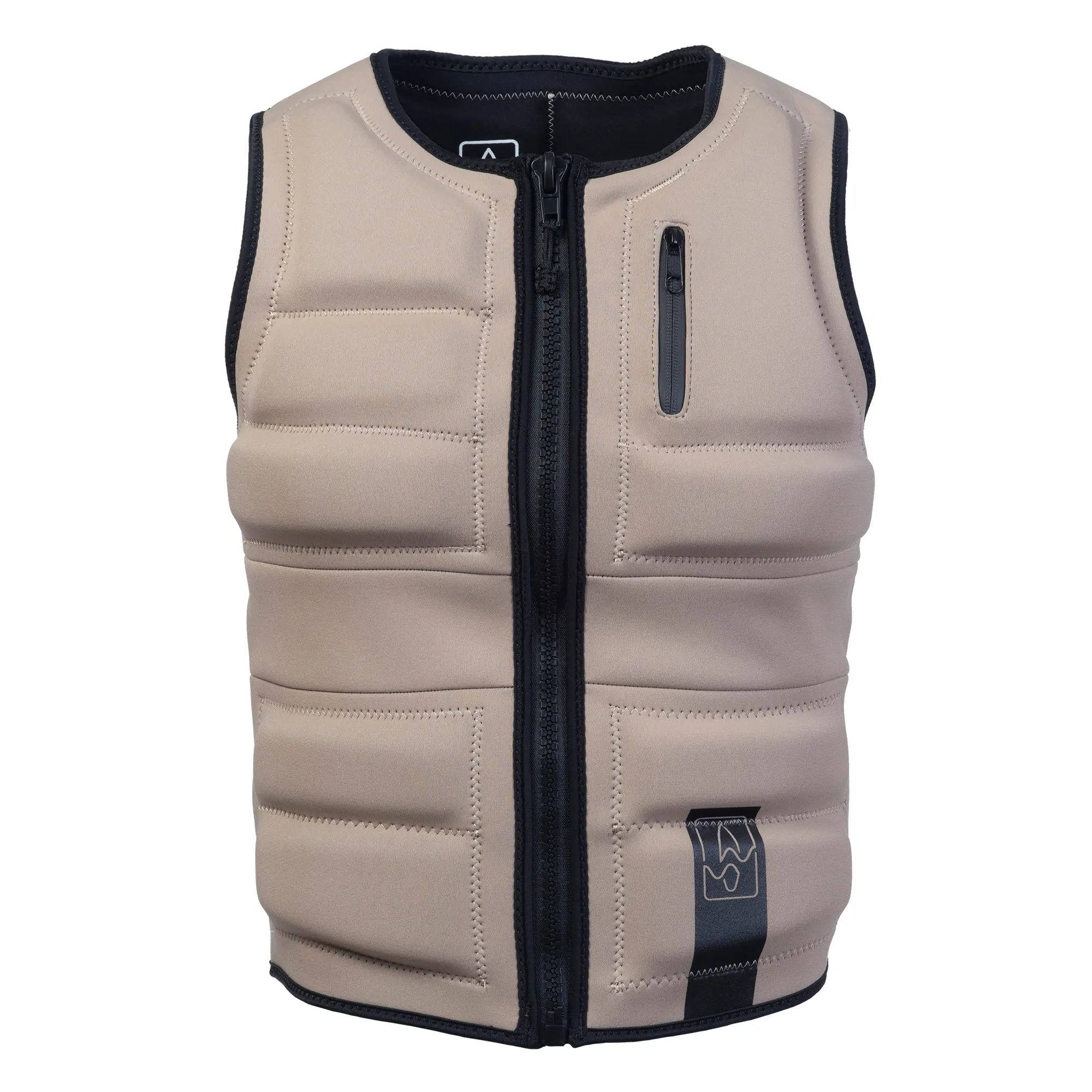 SWELL Wakesurf Vest - Men's Sand - Ultimate Comfort Neoprene Jacket SWELL Wakesurf