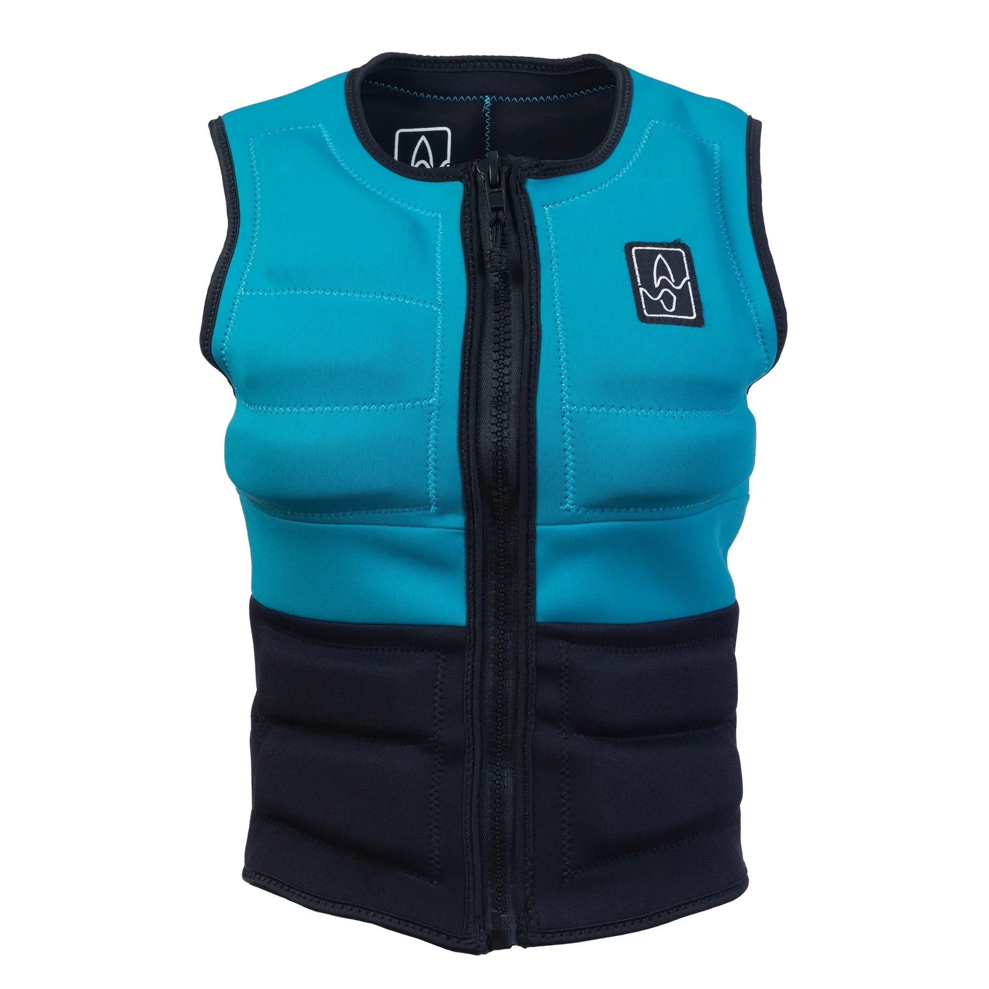 SWELL Wakesurf Vest - Women's Azure - Ultimate Comfort Neoprene Jacket SWELL Wakesurf