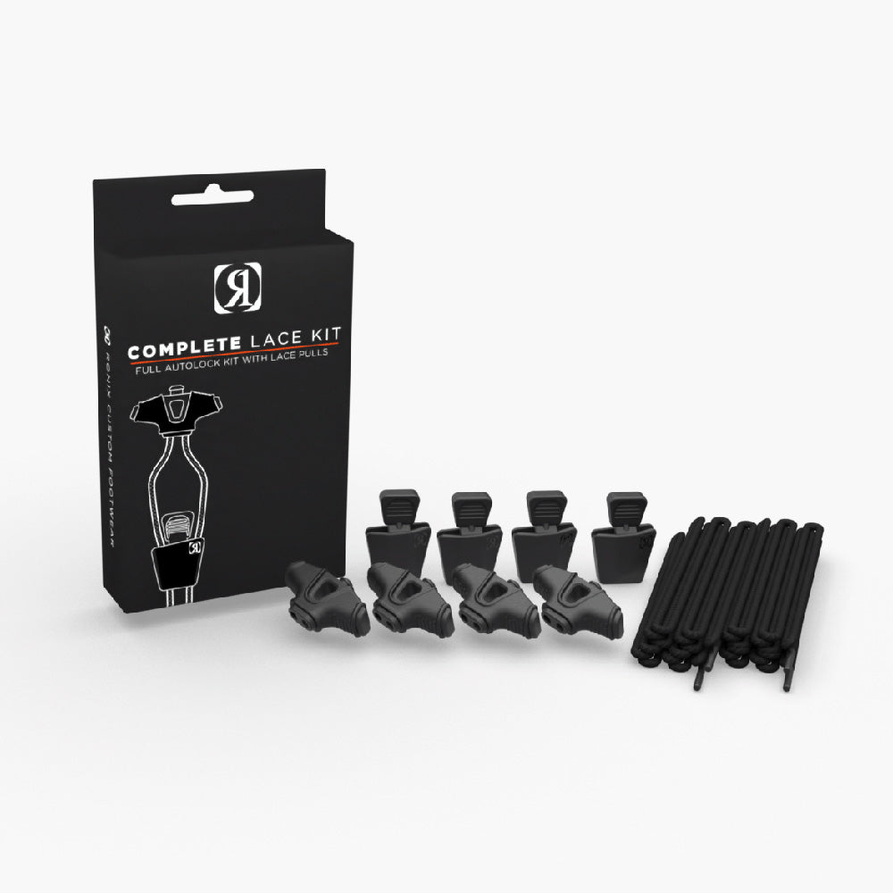 Ronix - Complete Lace Kit (Set of 4 Laces, Pulls, and Autolocks)