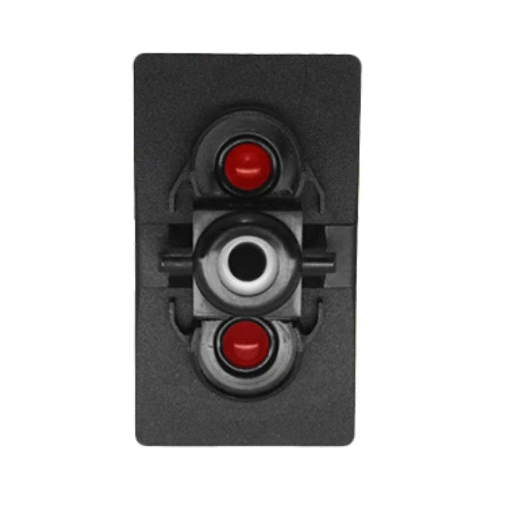 SWELL Wakesurf Ballast Rocker Switch Front View Red LED on off on 3 Position