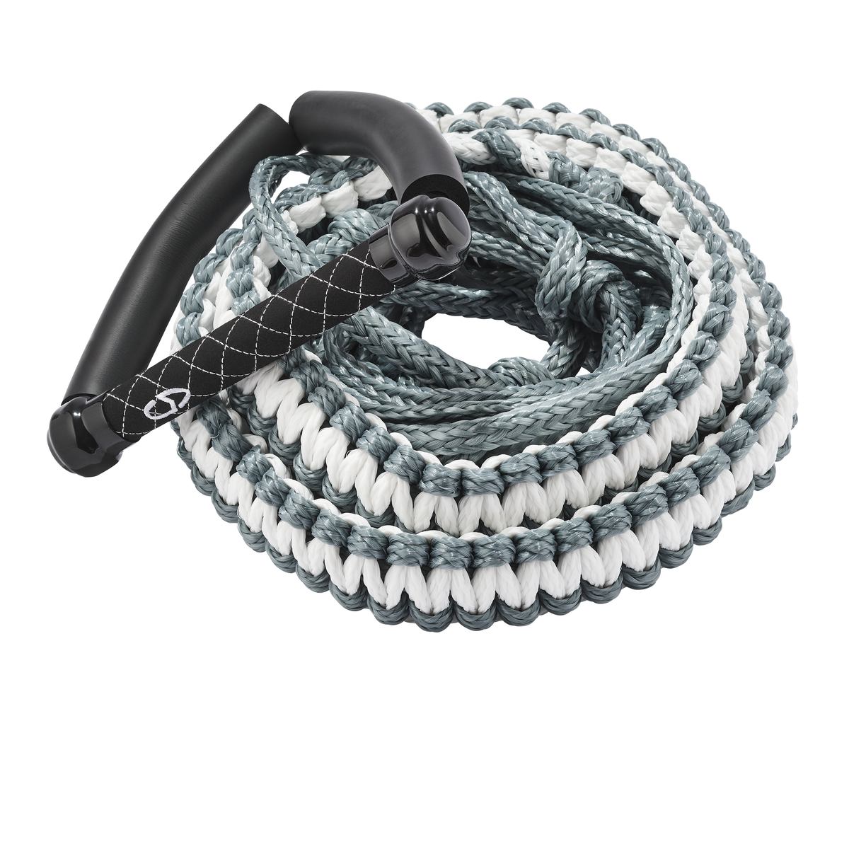 SWELL Wakesurf Premium Braided Wakesurf Rope - 25 ft Adjustable Length ...