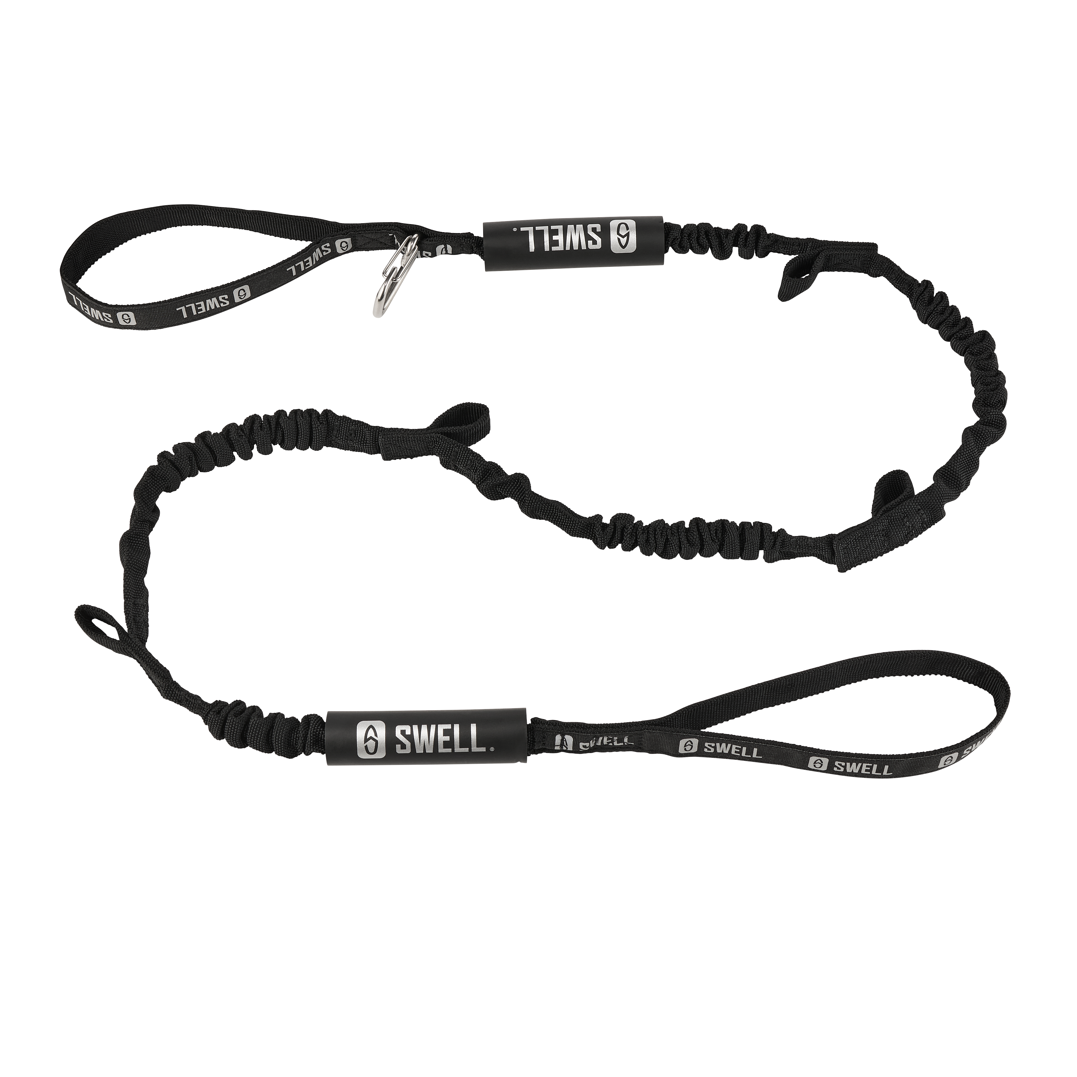 SWELL Wakesurf - Bungee Dock Line 6 ft. - Shock Absorbing, Adjustable Length, Quick Tie Design