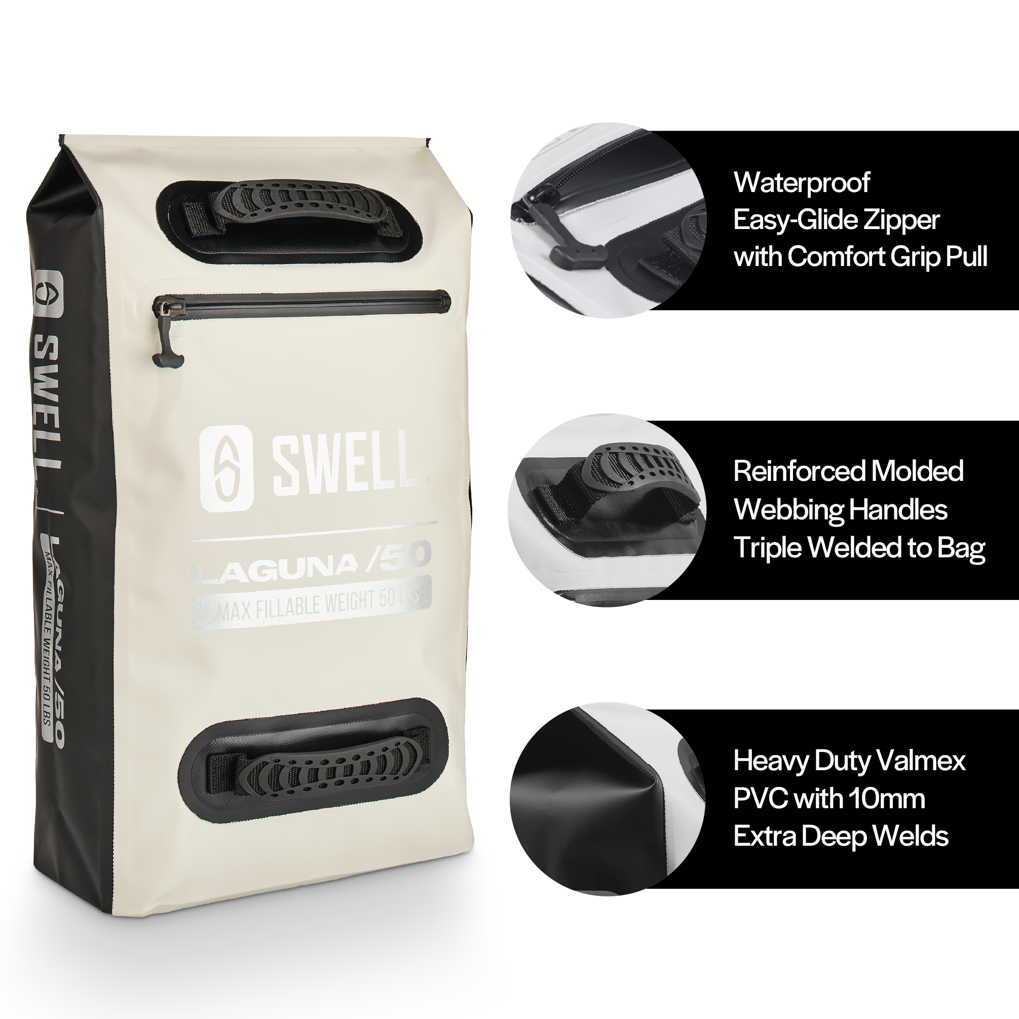 SWELL Wakesurf - Laguna 50 lbs Dip Ballast Bag - Pumpless Design