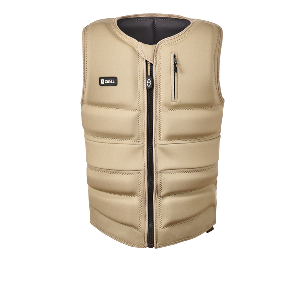 SWELL Wakesurf Vest - Men's Dune - Ultimate Comfort Neoprene Jacket