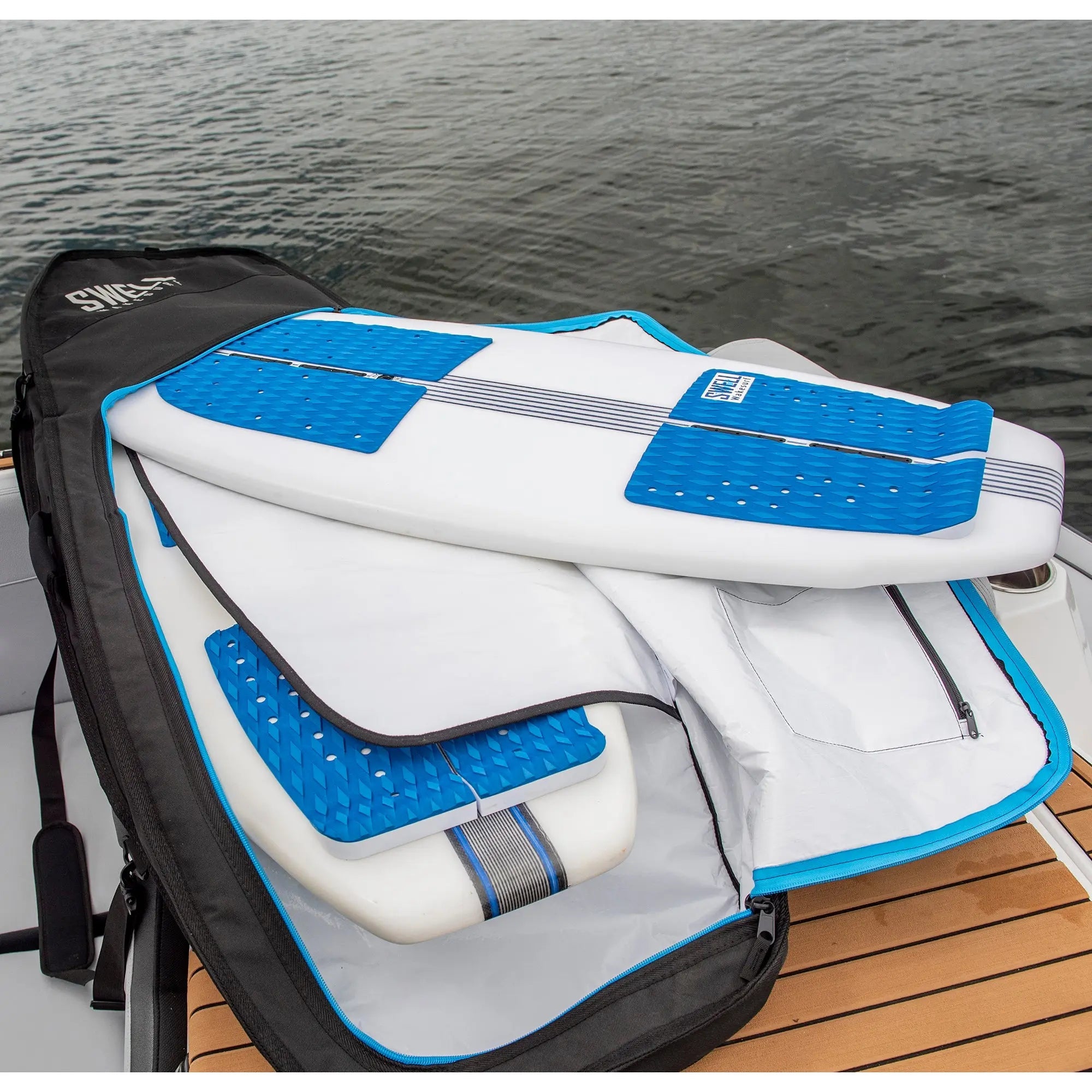 SWELL Wakesurf - Huey Double Wakesurf Board Bag - Great for Wakeboards SWELL Wakesurf