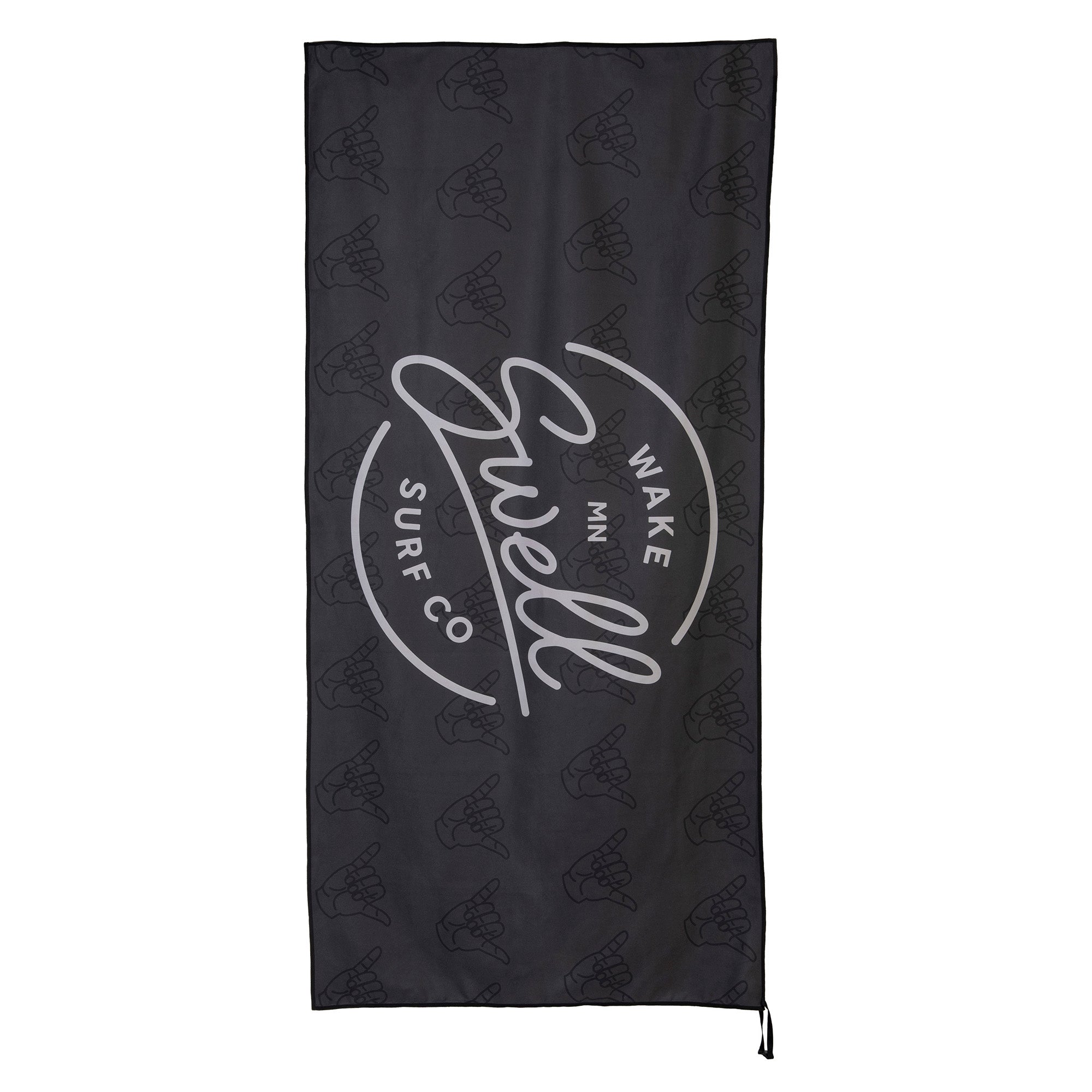 SWELL Wakesurf - Quick-Dry Towel - Boat Day Towel With Hanging Loop
