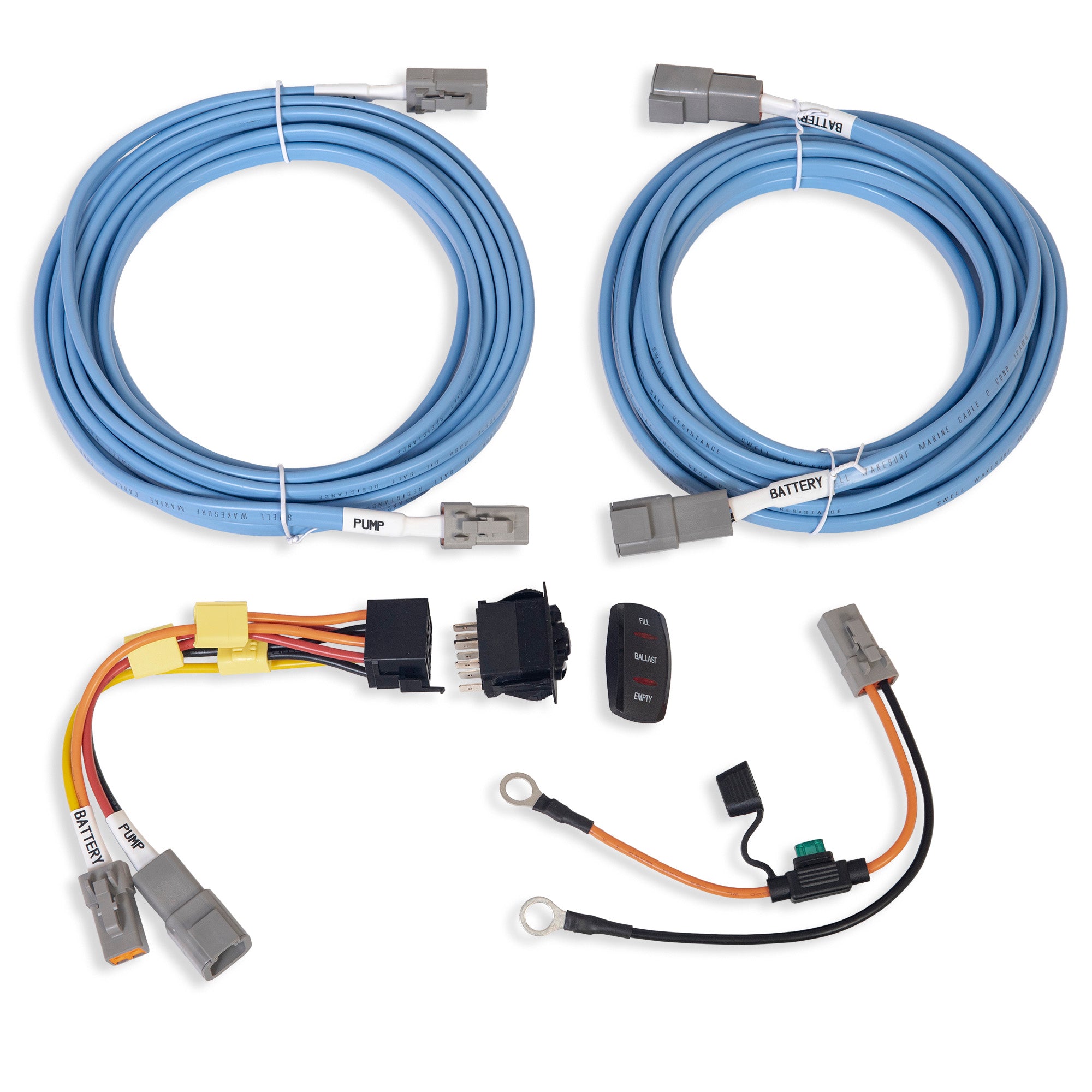 SWELL Wakesurf - Complete Wire Harness Kit for Reversible Ballast Pumps