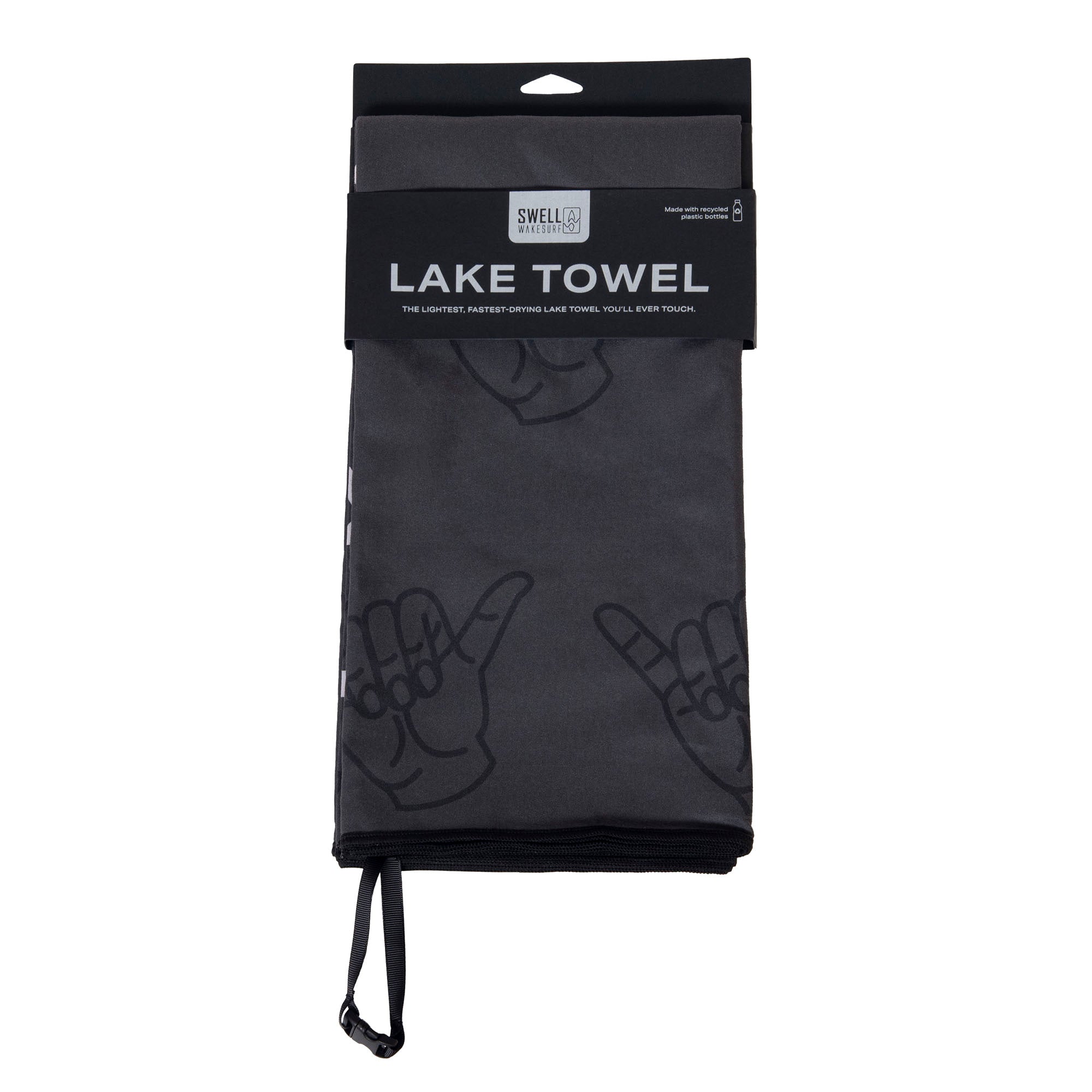 SWELL Wakesurf - Lake Towel - Quick-Dry With Hanging Loop - SWELL Wakesurf