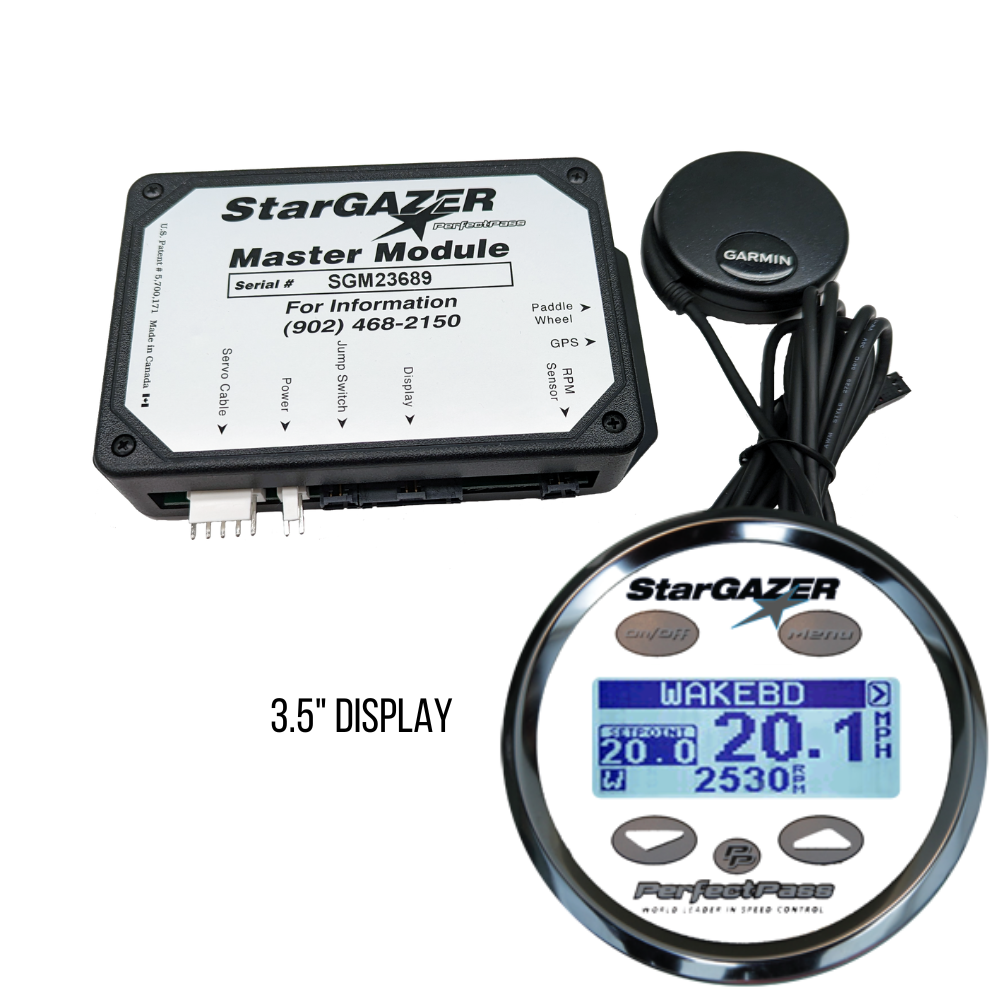 Stargazer GPS Upgrade with 3.5" White Display
