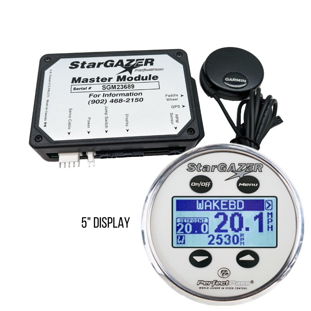 Stargazer GPS Upgrade with 5" White Display