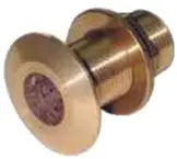 Bronze 1" Thru Hull - Mushroom Shaped Intake Ballast Fitting