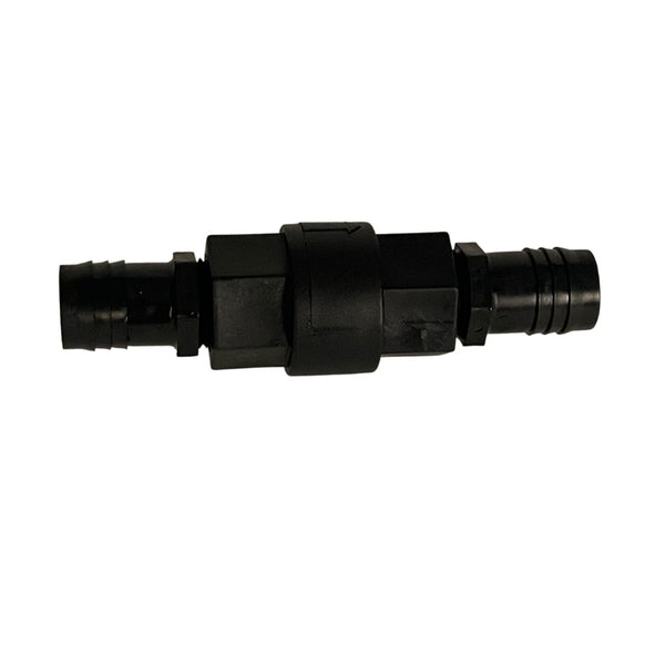 Plug and Play Ballast Check Valve - 1" Hose - 1/2 PSI - Barbed Ends
