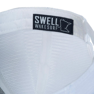 SWELL Wakesurf - Knotted Badge Hat - 6 Panel High Crown Snapback SWELL Wakesurf