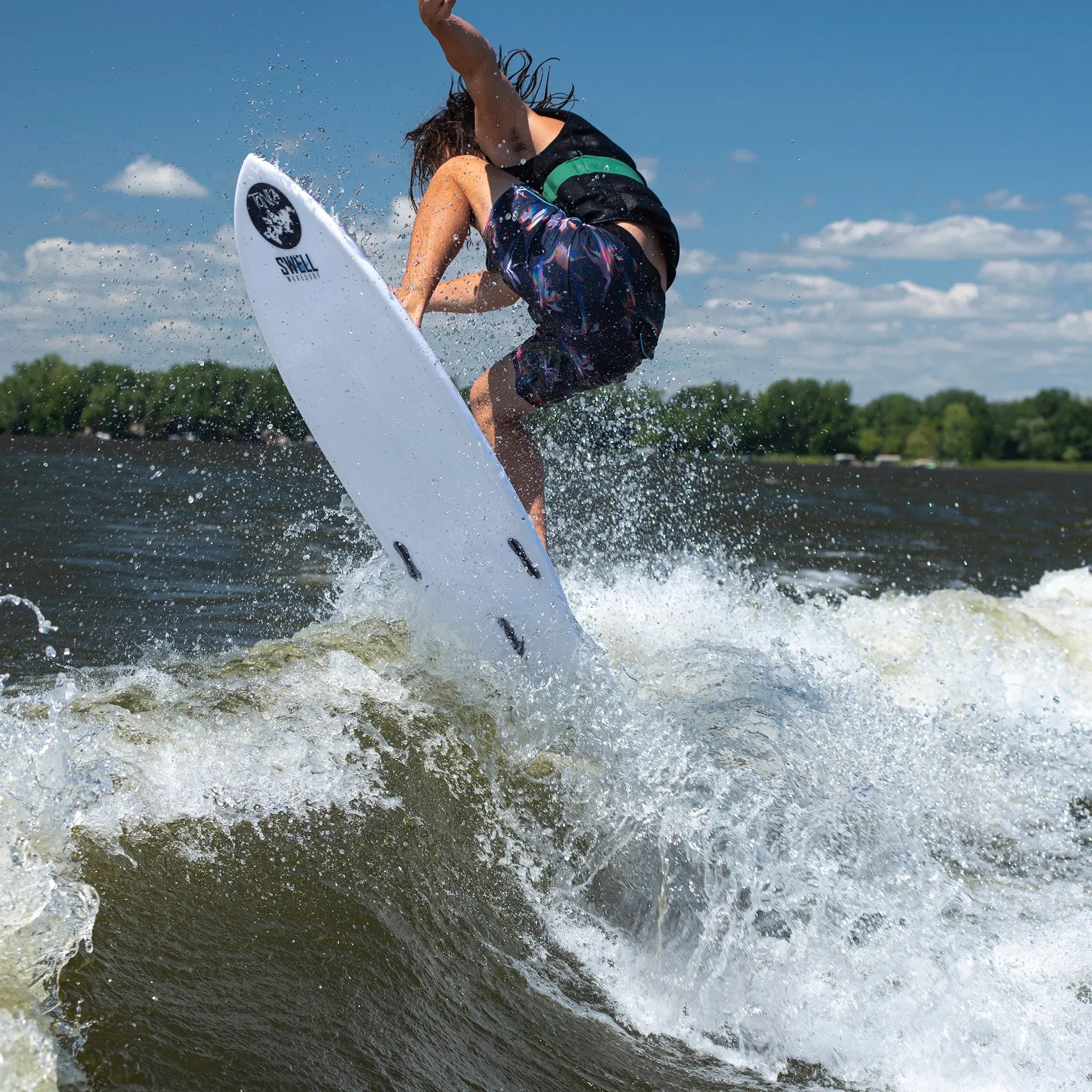 SWELL Wakesurf - Tonka Skim Surfboard - Handmade in The USA - Board ONLY SWELL Wakesurf