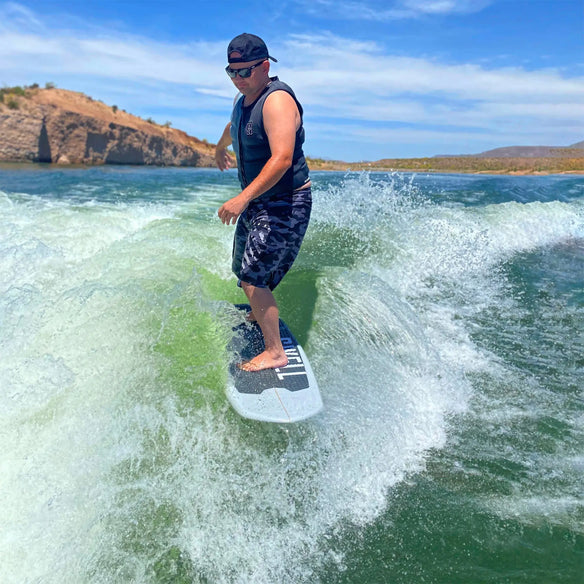 Wakesurf Rails How to Wakesurf: A Beginner's Guide to Ride The Wake | SWELL Wakesurf