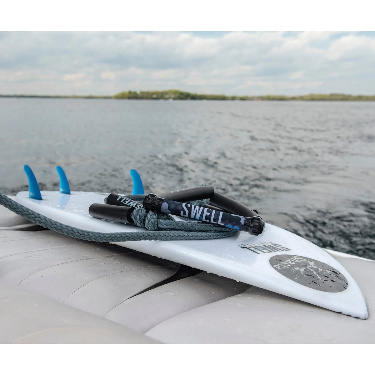 Wake Loop Style Rope Reel SWELL Wakesurf Pro Wakesurf Rope - 24 ft Adjustable Length | SWELL Wakesurf
