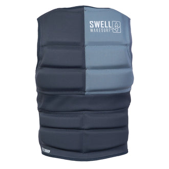 SWELL Wakesurf Vest - Men's Charcoal - Ultimate Comfort Neoprene Jacket SWELL Wakesurf