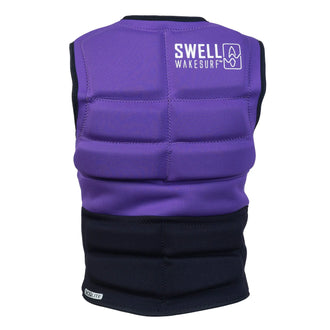 SWELL Wakesurf Vest - Women's Violet - Ultimate Comfort Neoprene Jacket SWELL Wakesurf