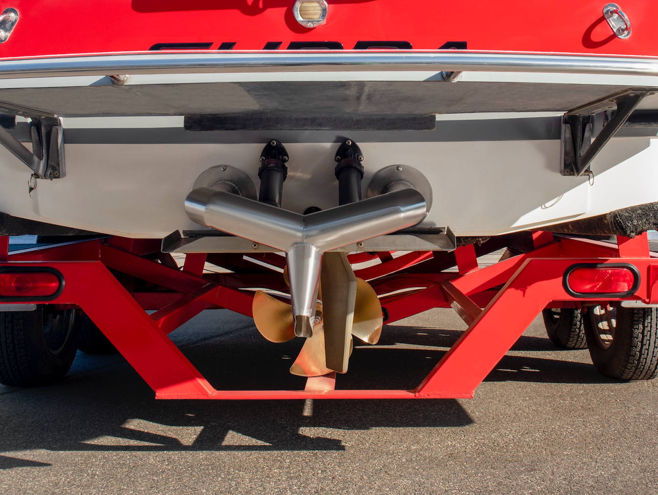 Supra and Moomba Fresh Air Exhaust Surf Pipe