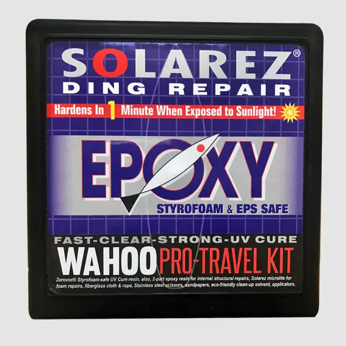 Solarez Epoxy Pro Travel Kit - Complete Major And Minor Ding Repair Kit Solarez